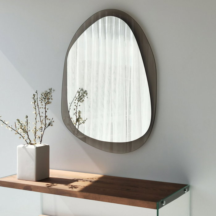 Hanah Home Aqua A343 Espejo de Bronce